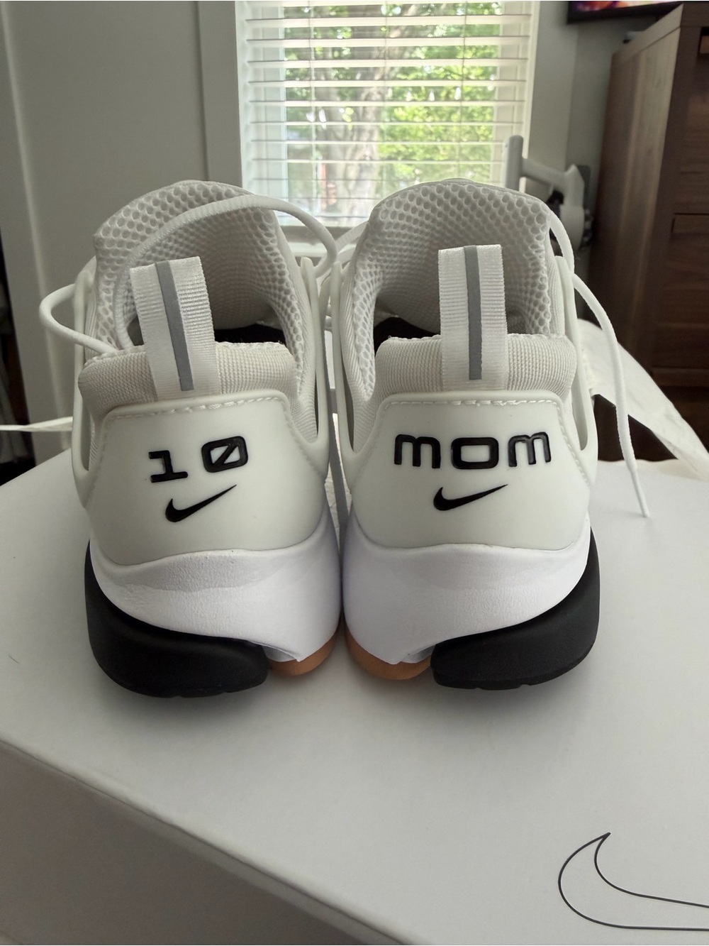 Nike White Black Gum air presto nike by you Sneakers - Picture 6 of 6
